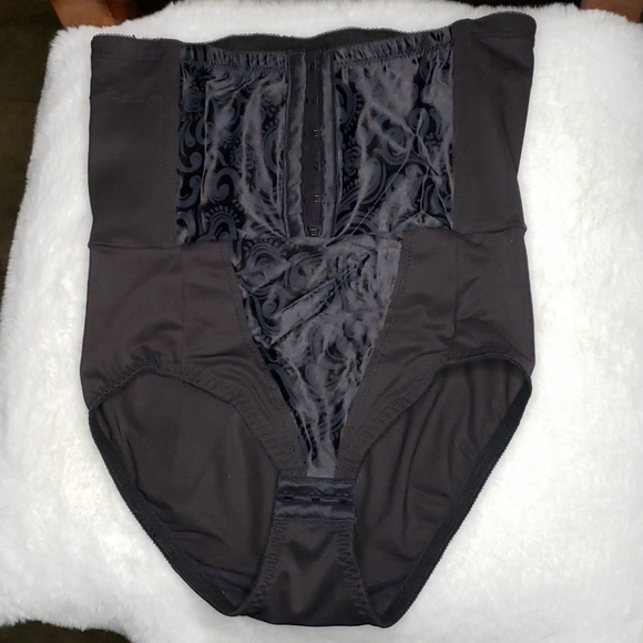 Cupid black extra firm control high waist brief - Picture 2 of 16